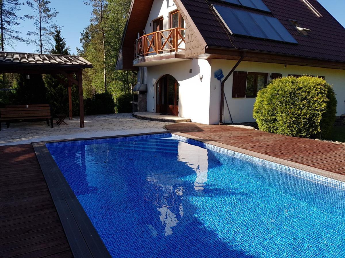 Wigwam Dom Z Basenem Na Kaszubach Villa *